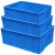 加厚零件盒长方形周转箱收纳箱工业仓库储物养龟物流塑料箱塑料 3号周转箱340*260*130