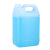 亚岳塑料桶加厚扁桶包装化工桶方桶 消毒剂桶 乳白色2L