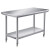 诺安跃 不锈钢操作台案板工作台 双多层不锈钢桌子 双层加厚 不锈钢工作台 180x60x80cm 3天
