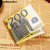 道花途【个性土豪金钱包】男士短款创意美元图案拉链皮夹学生卡包零钱包 欧元100