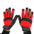 大杨775运动机械手套 红色 加厚耐磨防护手套维修搬运劳保手套户外开车骑行手套 定制
