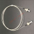 隐形光纤线 自粘隐形透明光缆光纤延长线皮线光钎线光纤线尾纤光纤跳线scMSY 透明白 15m