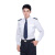 阿力牛 AF-289 新式物业保安服衬衣 春夏季制服 长袖工作服套装 (白色长袖衬衣+裤子) S-160 