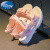 迪士尼（Disney）女童凉鞋2024夏季新款中大童儿童时尚小公主女孩宝宝运动软底童鞋 312粉色 内长15.5cm 25码