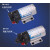 微型高压隔膜泵自吸水泵DP-60直流泵12V24v喷雾增压泵 银色DP-60A-12V 氟橡胶