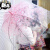 苍塑樱花伞透明雨伞折叠公主女孩拱形小清新长柄伞h2 粉红色 折叠款