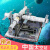 航天3d立体拼图 中国太空站飞机火箭星际空间站纸拼装模型玩具男孩 MINI地球仪 B