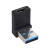 上弯头90度Type C USB-C充电数据转接头USB 3.1母对3.0公UC-357 黑色上弯 0.01m