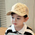 允橘儿童帽子夏季鸭舌帽薄款网眼2-10岁小孩子遮阳帽棒球帽宝宝太阳帽 7号COO-蓝色 2-6岁(可调节)