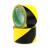 久臻 8482 警示胶带PVC黑黄斑马线警戒地标贴安全地面5S标识彩色划线地板胶带黑黄红白绿 黑黄6cm