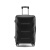 袋鼠四件套行李箱abs旅行箱包大容量拉杆箱密码拉链箱包 银色 28寸