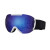 出极 专业滑雪镜 双层防雾可卡近视镜防紫外线滑雪护目镜单板双板滑雪眼镜 蓝色