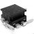 XYZ轴光学移动平台三轴水平升降滑台手动位移精密工作台微调滑台 转接板适用于8090100台面