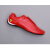 依百代（yibaidai）法拉利赛车鞋网红款2023秋季新款休闲皮鞋男士鞋子百搭时尚个性潮 红白 36