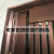 米伽罗304不锈钢韩式门彩板单门对开门农村别墅防盗门