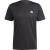 阿迪达斯 （adidas）男子网球服短袖T恤 夏季网球服训练运动短袖 黑 HR8727 M