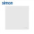 西蒙(simon)开关插座 超薄空白面板 86型大面板 I6Air系列空白盖板 雅白色291000（定制） 空白面板