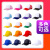 曼睩蓝色棉/网拼接志愿者小红帽遮阳户外网帽志愿者鸭舌帽ML021