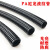 适用于加厚PP阻燃PA尼龙塑料波纹管软管螺纹管穿线管塑料管电工护 PP阻燃AD25(内径20mm) 100米