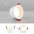 雷士照明（NVC）LED筒灯嵌入式铝材高显色深筒天花灯防眩光窄边框走廊过道灯 8瓦正白光白色 开孔90-95mm