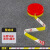 超佰尼 盘式警戒线隔离带红白盒式帆布警戒带(盒装）黄注意安全1盒50m