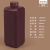 250/500ml毫升g加厚食品级耐高温塑料瓶耐酸碱小口化学试剂瓶方瓶 500ML棕色 10个