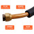 英鹏 GYPEX 防爆空调连接铜管加长铜管成品管 8-10匹/一米
