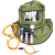 适用于供气式防毒面具面罩全面罩喷漆喷塑化工化学打磨防粉尘披肩防尘帽 A1+AFBM套件