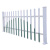 筑采（ZHUCAI）pvc围墙护栏绿化栅栏 安全围栏花园防护栏 高1.8米长1米（不含立柱）