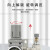 排水调压阀AR2000-02过滤器AC3010-03D油水分离器带自动气动 AR2000-02配2个PC6-02_白色