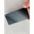 设备金属铝片模具资产标牌黑色氧化铝牌激光打标打印空白铭牌背胶 C5-50*30mm空白10片 4孔黑色0.5毫米