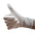 久臻 ZSH52 涂指涂掌手套 防滑耐磨贴手尼龙PU涂层防静电手套 5双手套（涂掌） M 