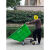 塑料环卫垃圾车大型垃圾桶小区物业学校手推保洁清运车环卫车 绿色