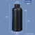水杉特厚黑色氟化瓶塑料瓶避光耐腐蚀取样瓶有机溶剂试剂瓶样品瓶实验室用样品瓶 黑色（1000ml）氟化瓶
