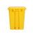 工品星 GPX-LJT脚踏式医疗垃圾桶带盖回收箱医院诊所废物有害垃圾大号塑料回收垃圾箱60L