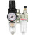 气动油水分离器过滤器AC201002D自动排水二联件空气减 二联件AC401004 手动排水型