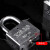 工品星 GPX-S通开挂锁通用锁具大门锁宿舍柜子锁独立型40短梁配4把钥匙
