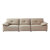 A家家居简约现代新款真皮沙发客厅小户型意式轻奢直排生态真皮沙发 大象沙发-2.75米
