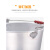 量迪特厚铝提桶 老式铝水桶 铝桶圆桶带盖家用大容量加油站铝制提 特厚32CM铝提桶+钢盖