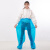 一次性雨衣分体式加厚长款全身防暴雨儿童透明大码雨披雨裤 超厚雨裤包脚款蓝色 均码