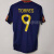 2010西班牙球衣10年世界杯决赛客场队服7号比利亚9号托雷斯足球服 短袖单上衣 (7号比利亚+章) M