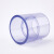 PVC透明接头 标准 直接 直通 UPVC 透明 给水管配件 塑料水管接头 内径90mm(DN80)