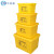 定制废物周转箱垃圾转运箱黄色加厚垃圾桶20406080100L升利器盒 100L周转箱专用袋子100个 105*80