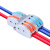 CiSN  免压快速接线端子 导线对接头32A接线排电线连接器 2进4出 25只/包 彩色