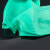 赫思迪格 乳胶防水套袖 耐油耐腐蚀工业护袖袖头 劳保橡胶袖套护袖 38cm绿色（1双） JG-1707