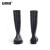 安赛瑞 高筒雨鞋（41码）黑色 PVC塑胶雨鞋雨靴 户外防水防滑雨靴 应急救灾雨鞋 13813