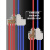大功率分线器一进三出接线端子电线分支接头连接器二进六出并线器 二进八出 | 1.5-10平方 | 组 一进四出 1-6平方 ZK-506
