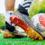 SEMBOSK世界杯C罗刺客足球鞋男女碎钉ag长钉儿童男童小学生成人专业训练 白色长钉 42