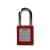 工程塑料安全挂锁（）LOTO安全挂锁 上锁挂牌锁头 黑