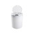 劳保佳 桌面智能垃圾桶 车载感应式全自动垃圾筒办公客厅酒店创意垃圾桶 3L 白色电池款
